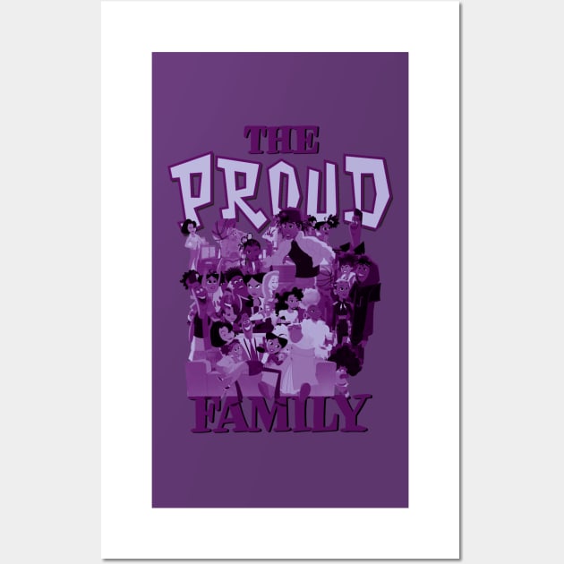the proud family Wall Art by thebeatgoStupid